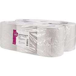 Hase Smart Economy ręcznik papierowy 1-warstwowy 300m Makulatura, 6 rolek