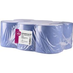 Hase Smart 9998 ręcznik papierowy 1-warstwowy 300m Celuloza, niebieski 6 rolek