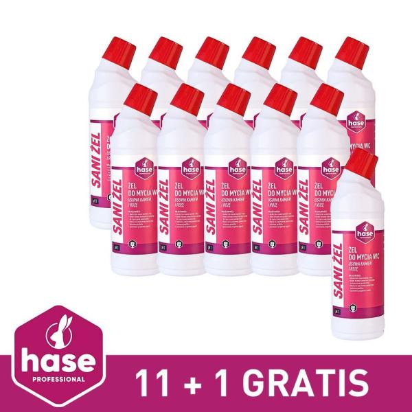 Hase Sani Żel Pakiet 11+1